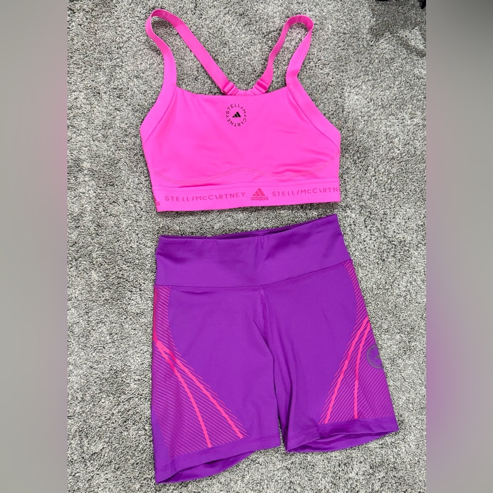 Adidas by Stella McCartney TruePurpose Matching Set- Size Small